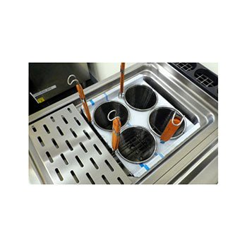 BARON Four Basket, Stainless Steel Noodle Insert for Pasta Cookers (M40). Complete with Baskets. - Whisk Hospitality - NOODLE INSERT