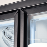 Thermaster Double Door Supermarket Fridge - LG - 1000BGBM - Whisk Hospitality - LG-1000BGBM