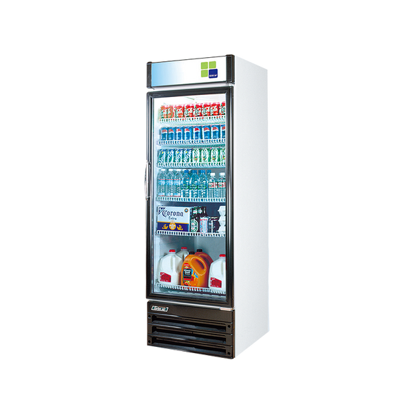 Turbo Air 1 Glass Door Upright Display Fridge 602L FRS-600RP - Whisk Hospitality - FRS-600RP