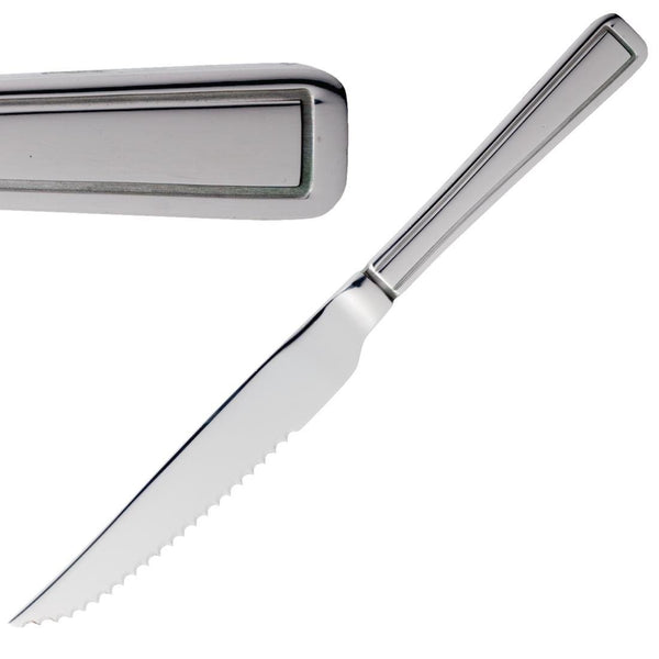 Olympia Harley Steak Knife Solid Handle St/St (Box 12) DL105 - Whisk Hospitality - DL105