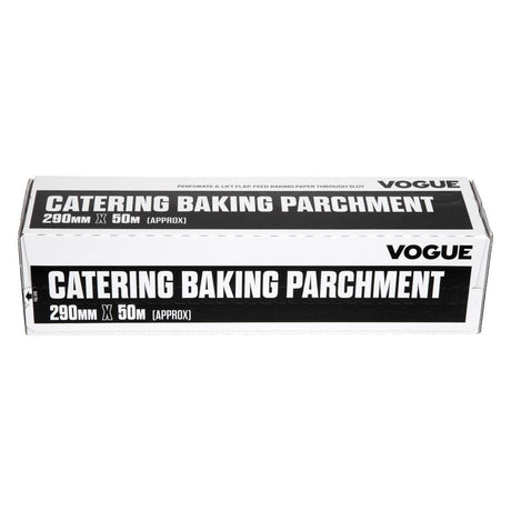 Vogue Cutter Box Baking Parchment - 290mm x 50m CF349 - Whisk Hospitality - CF349