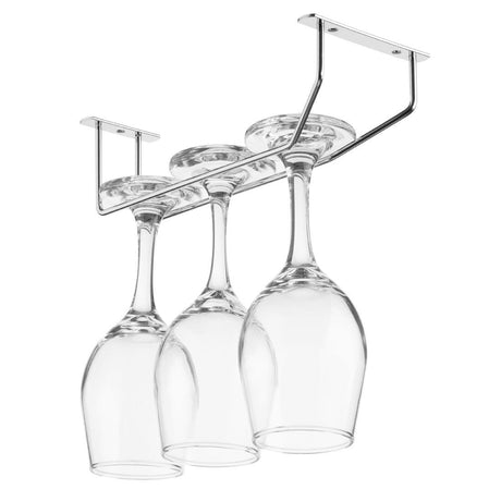 Olympia Stemware Rack Chrome - 255mm 10" FD986 - Whisk Hospitality - FD986
