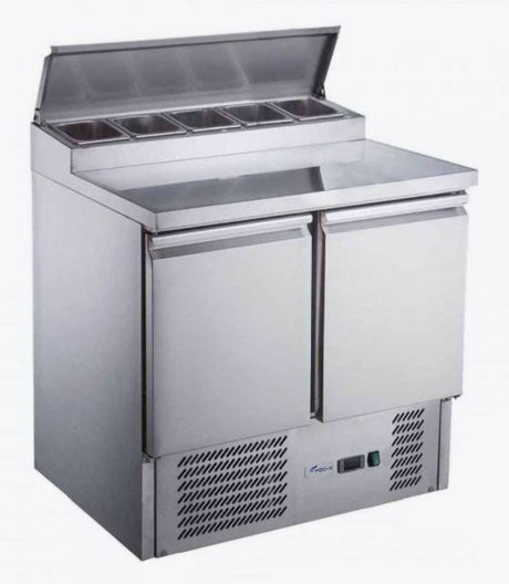 FED - X XGNS900D 2 Door Pizza Prep Fridge - Whisk Hospitality - 3PA-7688-FED-XGNS900D