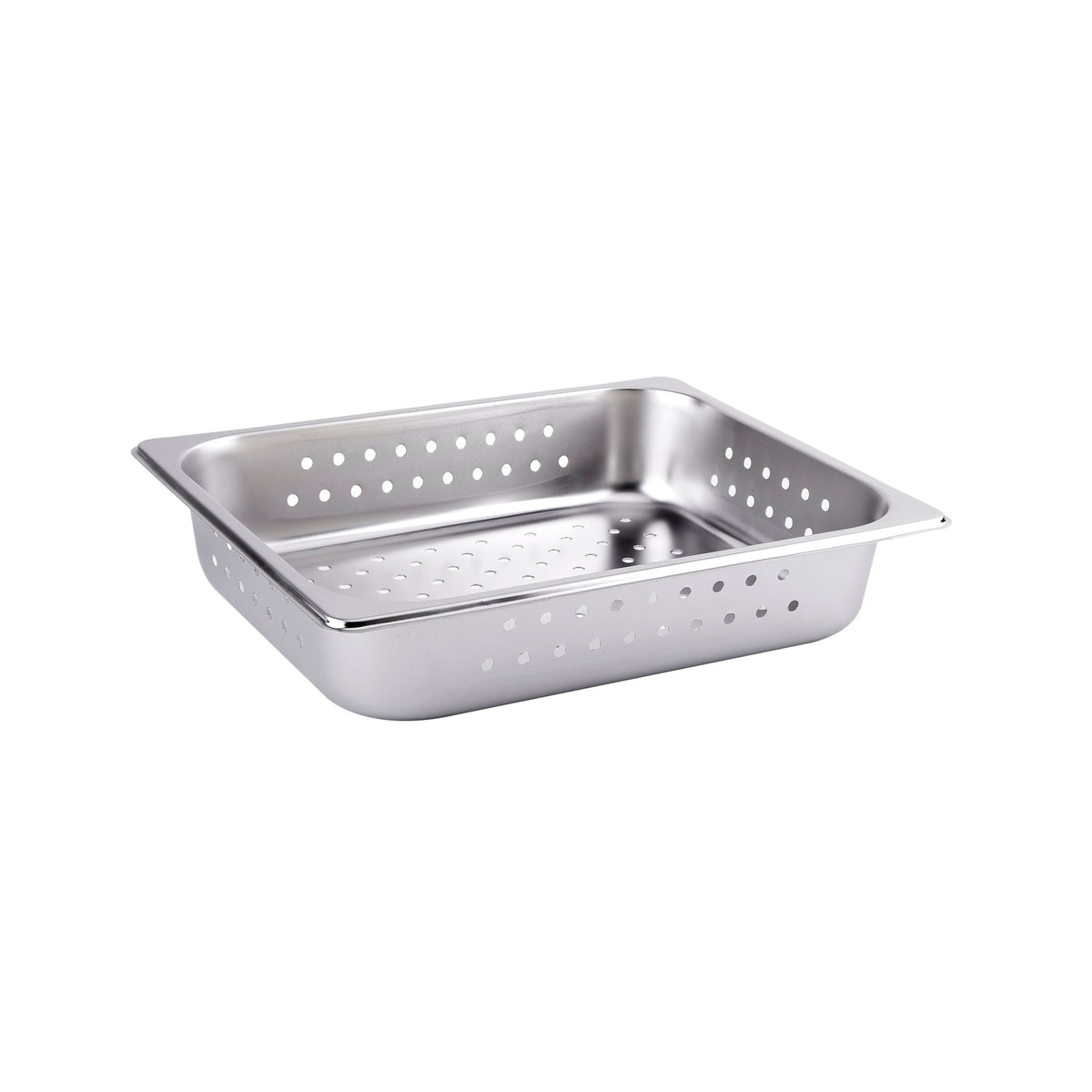Perforated Gastronorme Pan - S/S - 1/2 / 65mm - Whisk Hospitality - 401368
