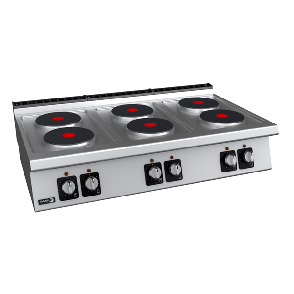 Fagor Kore 700 Series Bench Top 6 Electric Burners C - E760 - Whisk Hospitality - C-E760