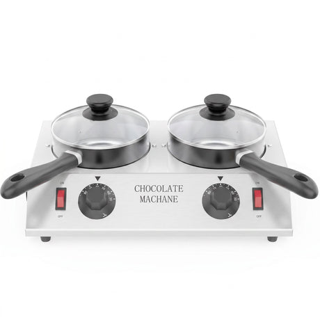 Electric Chocolate Melter - 2 Grids - 350*230*110mm - Whisk Hospitality - 623550