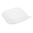 Fiesta Recyclable PET Lid for Square Container Base (Pack 300) HW019 - Whisk Hospitality - HW019