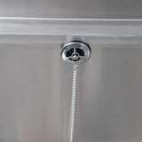 Vogue St/St Mop Sink - 450x500x500mm GL281 - A - Whisk Hospitality - GL281-A