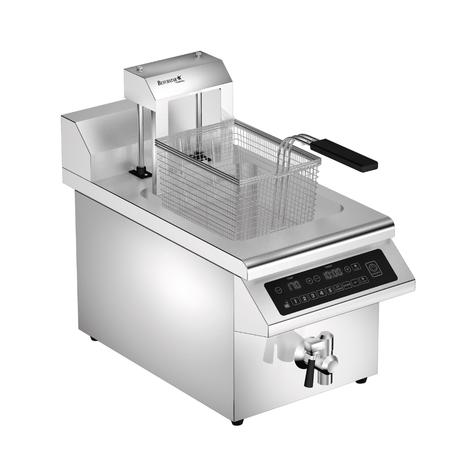 Benchstar Single Tank Auto Lifting Induction Fryer - IF3500S - AL - Whisk Hospitality - IF3500S-AL