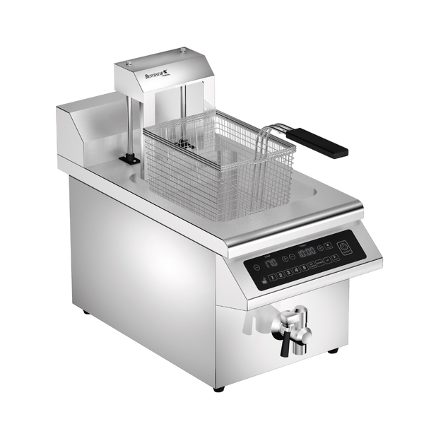 Benchstar Single Tank Auto Lifting Induction Fryer - IF3500S - AL - Whisk Hospitality - IF3500S-AL