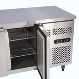 Bromic Under Bench Freezer - 282L - 2 Doors - Stainless Steel - Whisk Hospitality - UBF1360SD-NR
