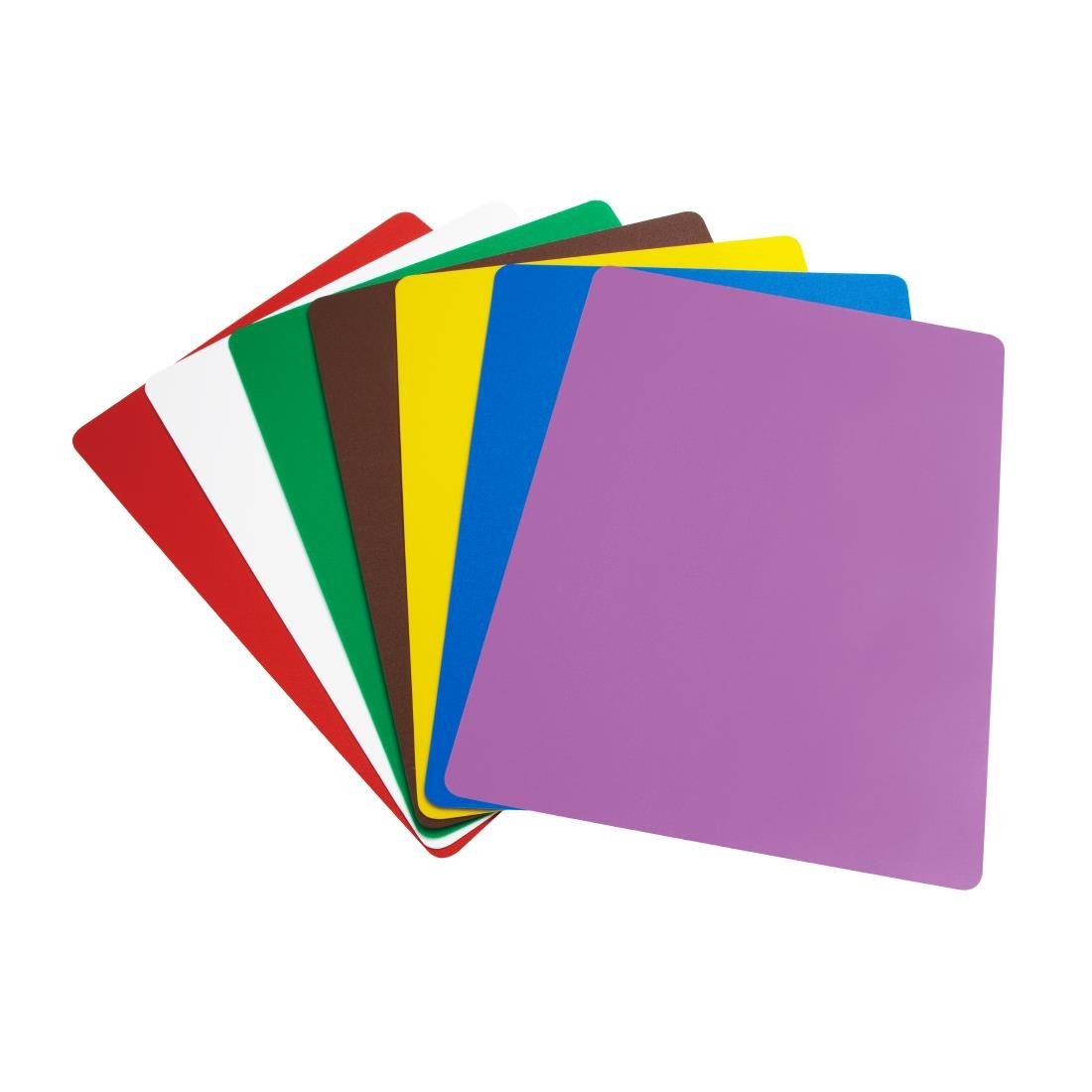 Hygiplas Set of 7 Chopping Mats - 300x450mm CH043 - Whisk Hospitality - CH043