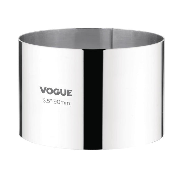 Vogue Mousse Ring St/St - 90x60mm 3 1/2x2 1/4" CC058 - Whisk Hospitality - CC058