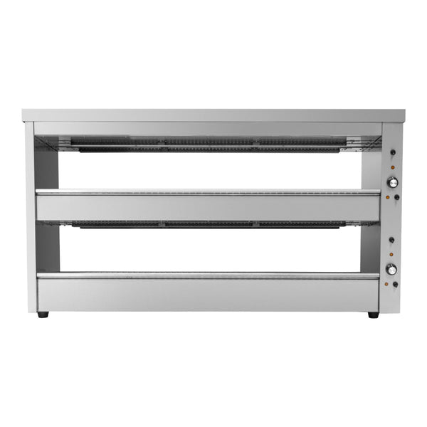 Benchstar 1500mm 2 Shelves Hot Food Display Warmer EHW-150 - Whisk Hospitality - EHW-150