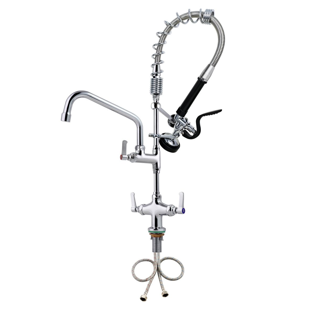 Commercial Faucet with Pre-Rinse Sprayer - 635*360*300mm Bench Top - Whisk Hospitality - 622116