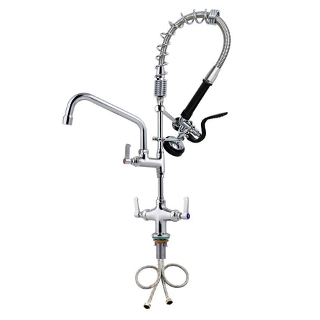 Commercial Faucet with Pre-Rinse Sprayer - 635*360*300mm Bench Top - Whisk Hospitality - 622116