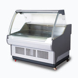 Bromic Curved Glass Deli Display - 1330mm - Whisk Hospitality - DD1250CG-NR
