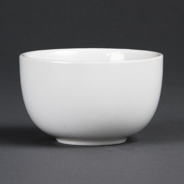 Olympia Whiteware Open Sugar Bowl 7oz (Box 12) C250 - Whisk Hospitality - C250