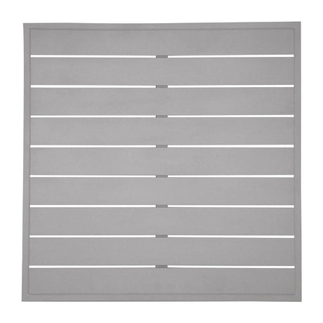 Bolero Light Grey Aluminium Table Top Square - 700mm FW598 - Whisk Hospitality - FW598
