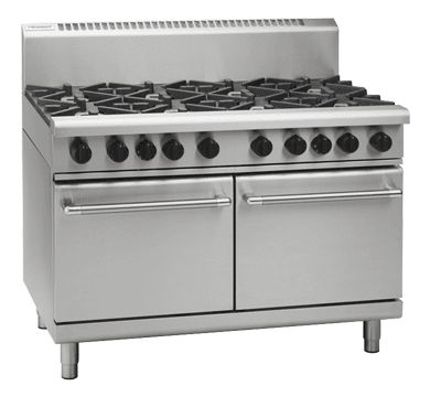 Waldorf 800 Series Rnl8826G 1200Mm Gas Range Static Oven Low Back Version - Whisk Hospitality - RNL8826G