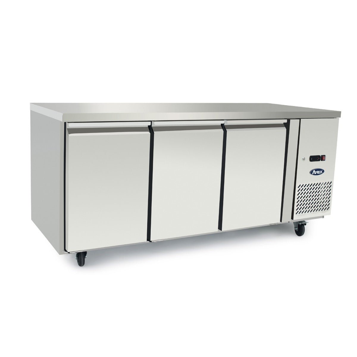 Atosa UNDERBENCH THREE DOOR COOLING FRIDGE TABLE 1795 MM EPF3432 - Whisk Hospitality - EPF3432