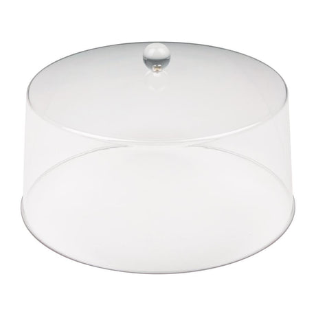 Olympia Kristallon Display Cover PC - 308x190mm 12 1/10x 7 1/2" FE473 - Whisk Hospitality - FE473