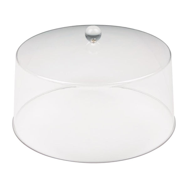 Olympia Kristallon Display Cover PC - 308x190mm 12 1/10x 7 1/2" FE473 - Whisk Hospitality - FE473