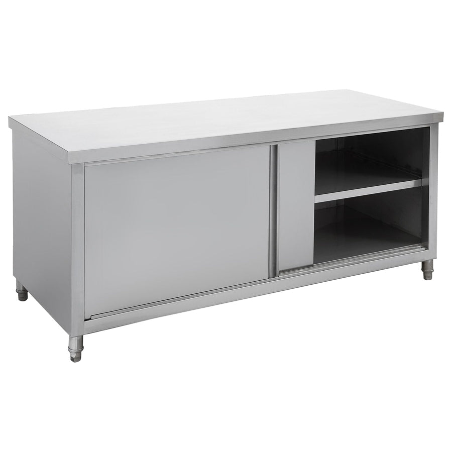 Modular System Kitchen Tidy Pass - Thru Workbench Cabinet 1500mm - STHT6 - 1500 - H - Whisk Hospitality - STHT6-1500-H