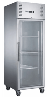 FED - X XURC600G1V Upright Glass Door Fridge - Whisk Hospitality - 3PA-7688-FED-XURC600G1V