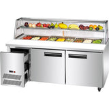 Thermaster two large door DELUXE Sandwich Bar - SCB/18 - Whisk Hospitality - SCB/18