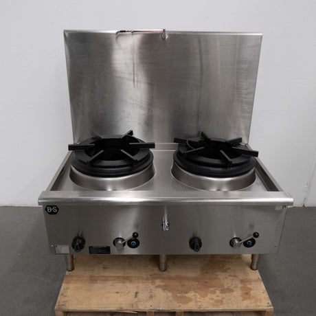 B&S UFWWSPD - 2 2 Hole Wok Table - Whisk Hospitality - 886682