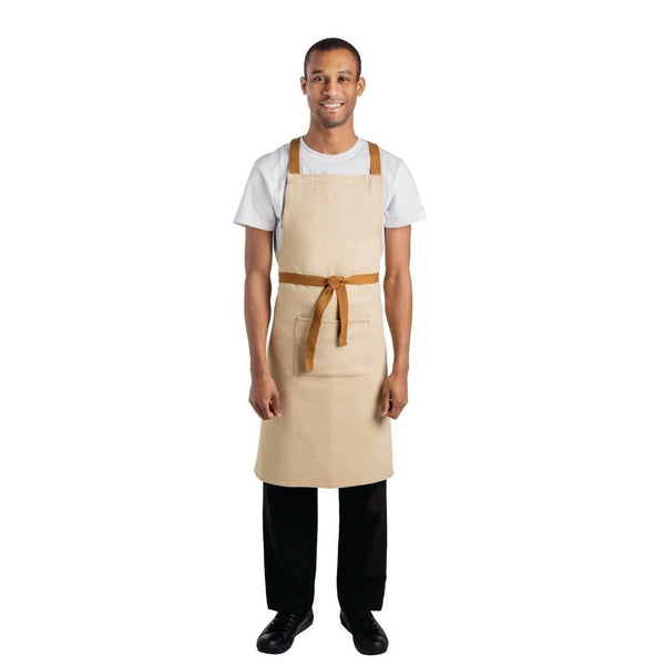 Southside X - Cross Back Apron Khaki - 1000x700mm B985 - Whisk Hospitality - B985
