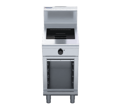 Waldorf 800 Series In8100R5 Cb 450Mm Electric Induction Cooktop Cabinet Base - Whisk Hospitality - IN8100R5-CB