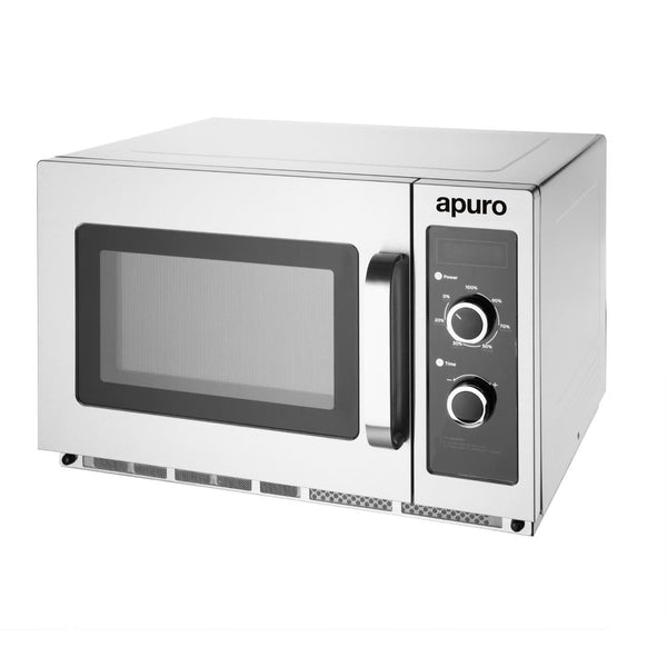 Apuro Heavy Duty Manual Commercial Microwave Oven 1800W - 34Ltr FB863 - A - Whisk Hospitality - FB863-A