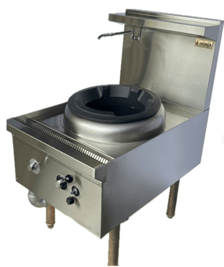 Jasper JA - 1DB - N Waterless Single Wok - Whisk Hospitality - 3PA-5187-JA-1DB-N
