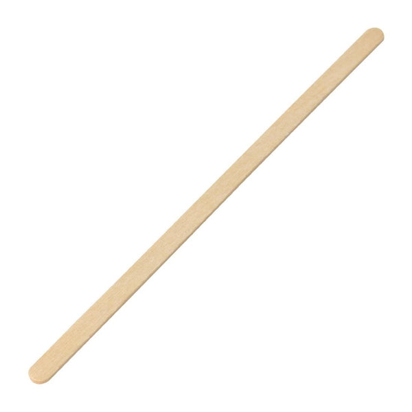 Fiesta Compostable Birch Wooden Coffee Stirrer - 190mm (Pack 1000) DK390 - Whisk Hospitality - DK390