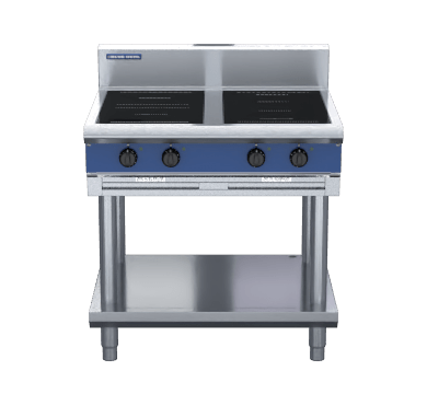 Blue Seal Evolution Series In514R5F Ls 900Mm Induction Cooktops Leg Stand - Whisk Hospitality - IN514R5F-LS