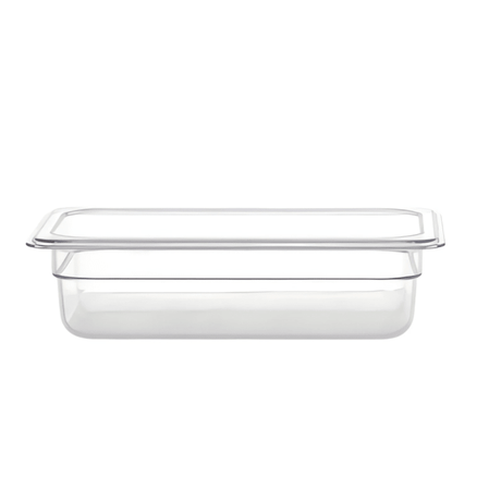 Gastronorme Pan - PolyCarbonate - 1/4 - Clear / 65mm - Whisk Hospitality - 400663