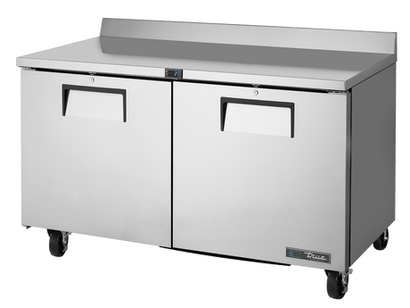 True Refrigeration Worktop Counter Refrigerator 2 Solid Swing Doors - TWT - 60 - HC - Whisk Hospitality - TWT-60-HC