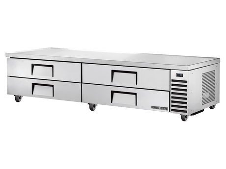 True Refrigeration Under - Equipment Refrigerator 4 Drawers - TRCB - 96 - HC - Whisk Hospitality - TRCB-96-HC
