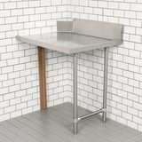 Modular System Clean Dish Table with Splashback CDT - 900L - Whisk Hospitality - CDT-900L