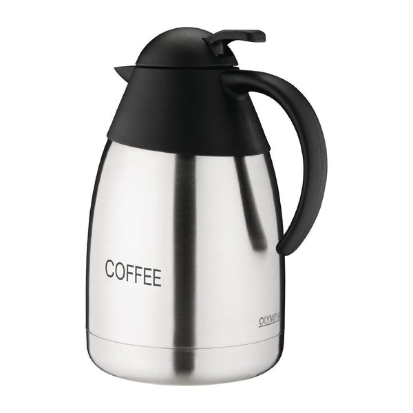 Olympia Vacuum Jug St/St Domed Lid - 1.5Ltr 'COFFEE' DL161 - Whisk Hospitality - DL161