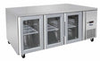 Atosa GLASS THREE DOOR COOLING FRIDGE TABLE 1795 MM EPF3731 - Whisk Hospitality - EPF3731