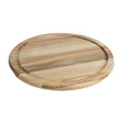 Olympia Round Acacia Wood Board for 280mm Dome - 330x20mm HX399 - Whisk Hospitality - HX399