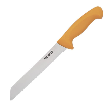 Vogue Soft Grip Pro Bread Knife St/St - 190mm 7 1/2" GH528 - Whisk Hospitality - GH528