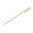 Fiesta Compostable Bamboo Paddle Skewer - 120mm (Pack 100) DB496 - Whisk Hospitality - DB496