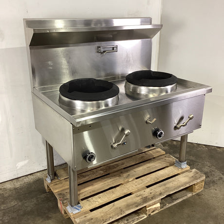 Luus WZ-2C 2 Hole Wok Table - Whisk Hospitality - 780353