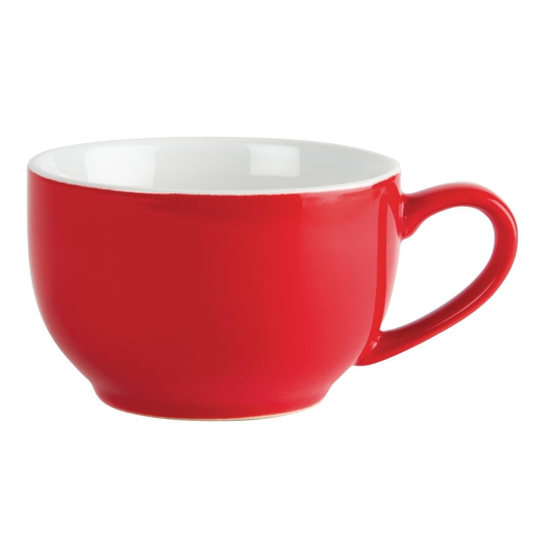 Olympia Cafe Coffee Cup Red - 230ml 8fl oz (Box 12) GK073 - Whisk Hospitality - GK073