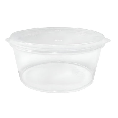 Fiesta Recyclable Portion Pot with Lid - 25ml (Pack 50) HZ576 - Whisk Hospitality - HZ576