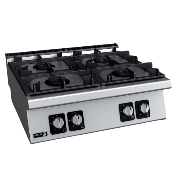Fagor Kore 700 Series Bench Top 4 Gas Burners - C - G740H - Whisk Hospitality - C-G740H